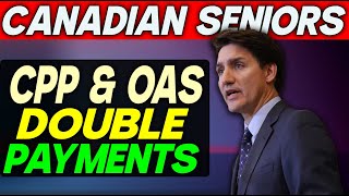 Double Payments Alert Canadian Seniors to Receive CPP amp OAS Boost on October 24 [upl. by Htrow]