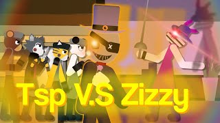 Infected Zizzy Vs Tsp Roblox Piggy  Stick nodes Pro Piggy Animation [upl. by Tollmann]