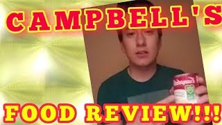 CAMPBELLS CREAM OF CHICKEN FOOD REVIEW [upl. by Adianes]