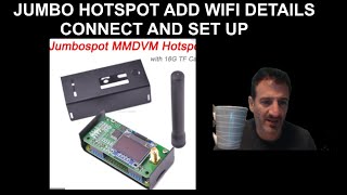 JUMBO HOTSPOT MMDVM add your wifi details to SD card [upl. by Crescentia304]