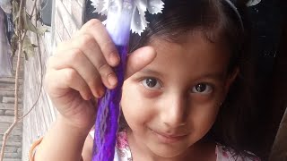 Zara Aleeza vlogs is live Kids toys bubble gun [upl. by Anipsed236]