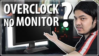 AERODICAS 1  OVERCLOCK NO MONITOR AQUI TEM ZOWIEBENQ RL2455 [upl. by Koah]