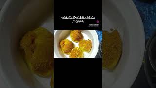 Carnivore pizza balls  recipe on my IG iamdavegregory [upl. by Lebiram520]