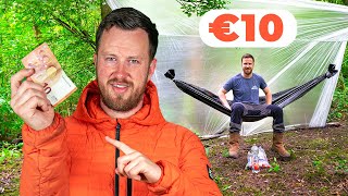 Overleven in de Natuur met Maar €10 Budget Onweer [upl. by Hylan]