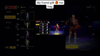 song badshah music freefire my friend gift me backpack like pls [upl. by Furiya]