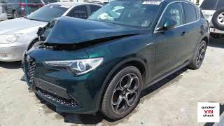 Alfa Romeo Stelvio 2020  VIN ZASPAHBN1L7C96491 [upl. by Annoirb]