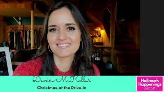 INTERVIEW Actress DANICA MCKELLAR from Christmas at the DriveIn Great American Family [upl. by Idelle]