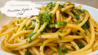 Bucatini Aglio e Olio [upl. by Swihart]