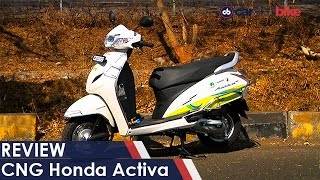 Honda Activa CNG Review  Price Mileage Performance  NDTV CarAndBike [upl. by Shiekh]