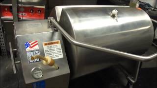 Refurbished Daniels DVTS 300 Vacuum Tumbler 300lb Meat Marinator [upl. by Akkimat]