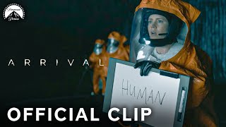 Arrival  First Contact with Aliens Full Scene  Paramount Movies [upl. by Derry]