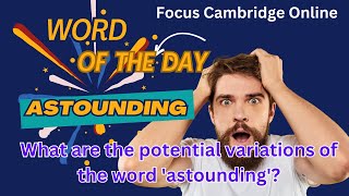 Word of the Day Enhance Your Vocabulary Learn English with Focus [upl. by Lib]