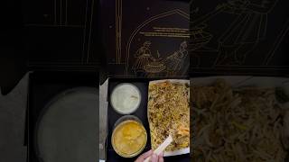 Famous BEHROUZ biryani foodie zomato tending yshorts shortsvideo [upl. by Narik]