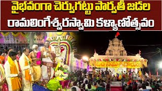 Cheruvugattu Jadala Ramalingeshwara Swamy Kalyanam 2024 Nalgonda  Samayam Telugu [upl. by Mordecai292]