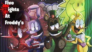 Five Frights At Freddys A FNAF Movie Parody [upl. by Barri655]