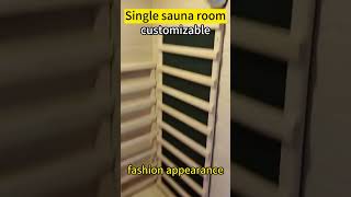 Single Sauna Room Factory [upl. by Ange761]