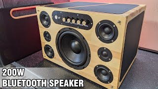 DIY Bluetooth Speaker 200w 21 system [upl. by Anirat]