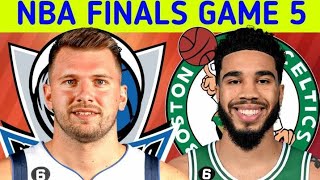 NBA LIVE  BOSTON vs DALLAS FINALS GAME 5 I LIVE SCORES and PLAYBYPLAY [upl. by Nonnahs]