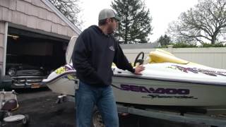 Seadoo speedster restoration part 1 [upl. by Mccully]