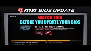 How To Update MSI Bios With Usb  MSI Bios Flash  MSI Z390 Bios Update  How To Update MSI Bios [upl. by Evanthe]