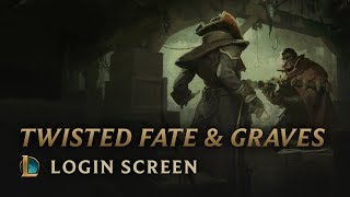 Twisted Fate amp Graves  Login Screen  League of Legends [upl. by Werdna]