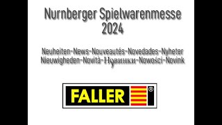 Nürnberger Spielwarenmesse 2024  NeuheitenPräsentation Faller [upl. by Ettenay]