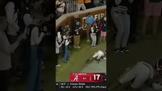 TENNESSEES GAME WINNING TOUCHDOWN AGAINST ALABAMA [upl. by Natala]