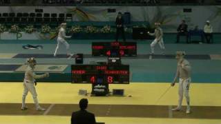 20100405 ms chm Individual Baku 8 yellow HOMER Daryl USA 11 vs SCHROEDTER Sebastian GER 15 sd No [upl. by Dranyam]