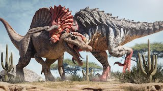 THE ULTIMATE DINOSAUR BATTLE ROYALE  Jurassic World Evolution 2 Modded [upl. by Cire]