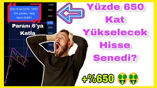 YÜZDE 650 KAT YÜKSELECEK HİSSE SENEDİ  Yükselecek Hisseler 2024  ParasaL Teknik [upl. by Amathist]