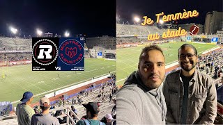 Je temmène voir un match de foot us 🏈  Ep 2  Un Marseillais au Canada [upl. by Adnanref]