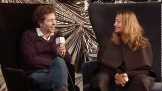 Zaha Hadid interview Secret Garden installation  Architecture  Dezeen [upl. by Auhoj]