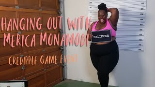 Hanging out with Merica Monamodi Credipple Games Event [upl. by Anohs]