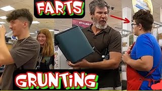 FARTING with GRUNTING NOISES amp FUNNY FACES 😜 💩 [upl. by Adnowat]