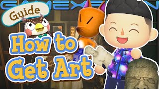 How to Unlock Redd amp the Art Museum  Animal Crossing New Horizons Guide [upl. by Rozelle263]