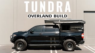 TOYOTA TUNDRA  OVERLAND BUILD [upl. by Ardnoet615]