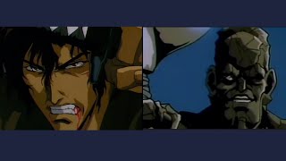 Ninja Scroll 1993 Jubei vs Tessai [upl. by Notlad702]