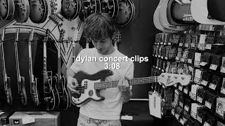 dylan minnette concert clips scene pack [upl. by Idieh]