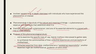 Phenomenology part 1 as Qualitative Research Genre in Urdu and English with Examples [upl. by Sev615]