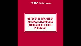 Bachiller Automático UAP [upl. by Gun703]