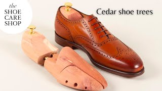 Cedar shoe trees  Sizing and how to use guide [upl. by Nahtanaoj842]