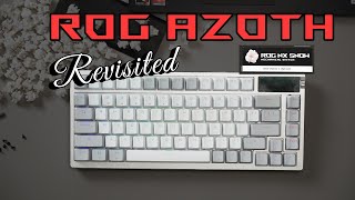 Now with ROG NX Snow switch ROG Azoth revisited [upl. by Quintana]