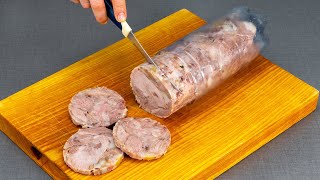 Homemade salami made in a plastic bottle You will never buy lunch meat again [upl. by Kelvin624]