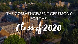 The Commencement Ceremony for the Nazareth College Class of 2020 [upl. by Carol-Jean]