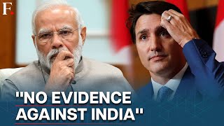 India Slams Trudeau After He Says Canada quotHad No Proofquot Against India in Nijjars Killing [upl. by Llenroc46]