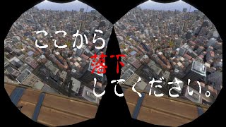 【STEAM VR】「Ultimate Booster Experience」バンジージャンプ スマホＶＲ用 3D動画 [upl. by Adnilab873]