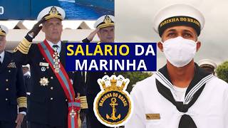 Salário ATUALIZADO dos MILITARES da MARINHA do BRASIL [upl. by Toma594]