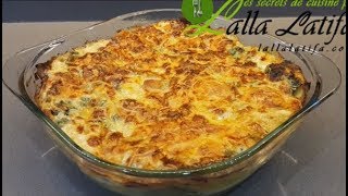 Recette de lasagne facile وصفة اللازاني سهلة [upl. by Harutak]