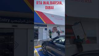 RTA DUBAI UAE VEHICLE REGISTRATION and RENEWAL 2023INSURANCE and INSPECTION [upl. by Iniretake]