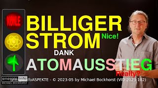 Billiger Strom dank Atomausstieg Nice  Really VID 2023102 [upl. by Abekam569]